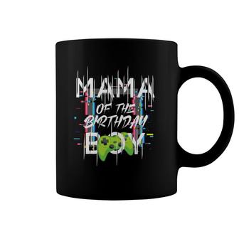 Mama Of The Birthday Boy Gamer Matching Family Coffee Mug | Mazezy