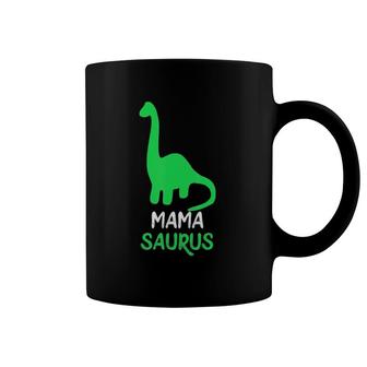 Mama-Saurus Funny Dinosaur Gift Mamasaurus Mother's Day Coffee Mug | Mazezy