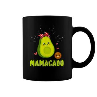 Mamacado Cute Avocado Pregnant Mom Gift Mother's Day Coffee Mug | Mazezy