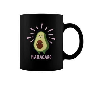 Mamacado Pregnant Mom Gift Cute Avocado Baby Coffee Mug | Mazezy