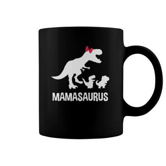 Mamasaurus Dinosaurus Family - Funny Mother Gift Idea Coffee Mug | Mazezy