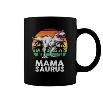 Mamasaurus Funnyrex Dinosaur Mama Saurus Family Matching Coffee Mug | Mazezy