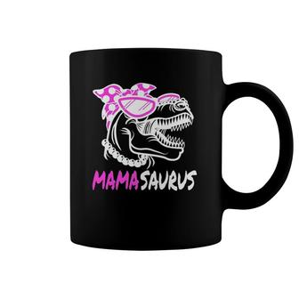 Mamasaurus Mama Dinosaurrex Cute Mothers Day Coffee Mug | Mazezy