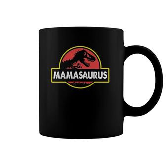 Mamasaurus Mom Matching Dinosaur Mother's Gift Coffee Mug | Mazezy