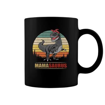 Mamasaurusrex Dinosaur Funny Mama Saurus Family Matching Coffee Mug | Mazezy AU