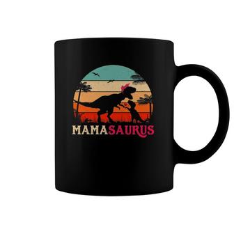 Mamasaurusrex Dinosaur Lover Mother's Day Gift Vintage Coffee Mug | Mazezy
