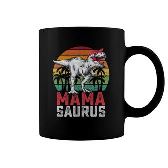 Mamasaurusrex Dinosaur Mama Saurus Family Matching Coffee Mug | Mazezy