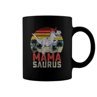 Mamasaurusrex Dinosaur Mama Saurus Family Matching Women Coffee Mug | Mazezy