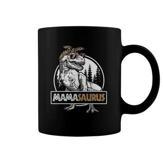 Mamasaurusrex Dinosaur Mama Saurus Funny Family Matching Coffee Mug | Mazezy