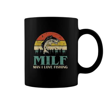 Man I Love Fishing Funny Fishing Fishermen Men Women Coffee Mug - Seseable