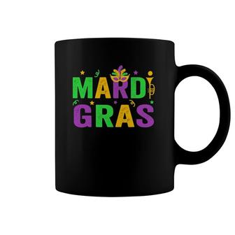 Mardi Gras Women Men Mardi Gras Kids Mardi Gras Beads Coffee Mug | Mazezy