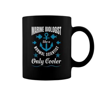 Marine Biologist - Marine Biology Anchor Coffee Mug | Mazezy