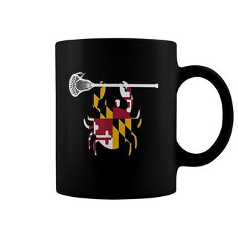 Maryland Crab Lacrosse Boys Coffee Mug | Mazezy