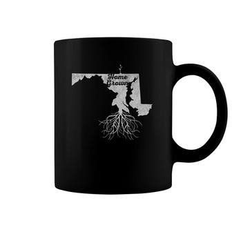 Maryland Home Grown Roots Md State Pride Tee Coffee Mug | Mazezy