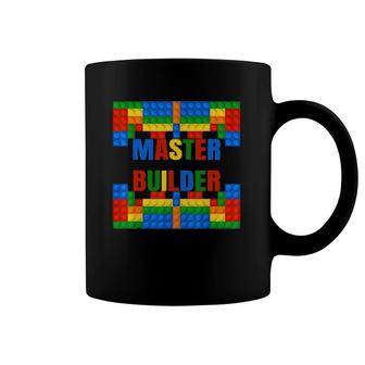 Master Builder Brick Block Toy Guy Girl Kids Coffee Mug | Mazezy