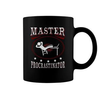Master Procrastinator Funny Procrastination Coffee Mug | Mazezy