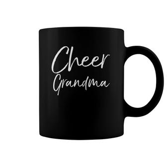 Matching Family Cheerleader Grandmother Gift Cheer Grandma Coffee Mug | Mazezy
