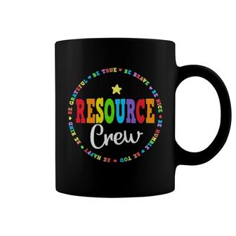 Matching Resource Teacher Crew Love Teach Inspire Team Squad Coffee Mug | Mazezy