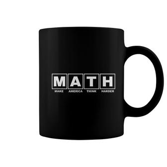 Math Make America Think Harder Coffee Mug | Mazezy