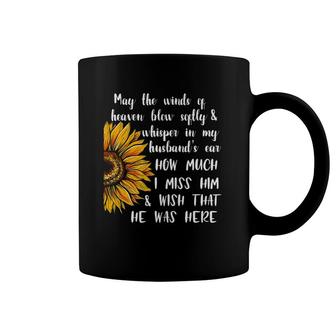 May The Winds Of Heaven For Wife After Death Of Husband Coffee Mug | Mazezy