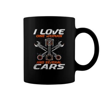 Mechanic I Love One Woman And Several Cars Coffee Mug - Thegiftio UK