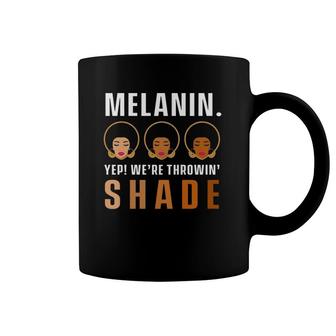 Melanin Cute Girl Queen American African Afro Gift Coffee Mug | Mazezy
