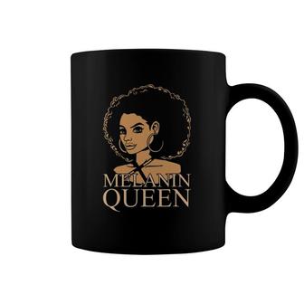 Melanin Queen African Black History Month African American Coffee Mug | Mazezy