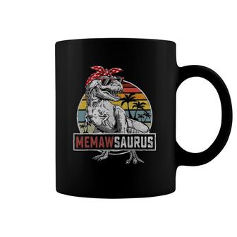 Memawsaurusrex Dinosaur Memaw Saurus Family Matching Coffee Mug | Mazezy