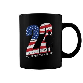 Memorial 22 A Day Veteran Lives Matter Coffee Mug | Mazezy