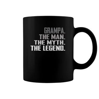 Men Grampa The Man The Myth The Legend Father's Day Gift Coffee Mug | Mazezy