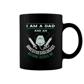 Mens Anesthesiologist Dad Funny Anesthesiology Father Gift Coffee Mug | Mazezy