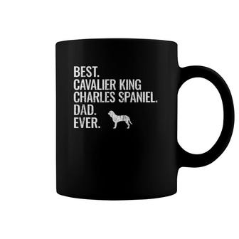 Mens Best Cavalier King Charles Spaniel Dad Ever Cool Dog Owner Coffee Mug | Mazezy