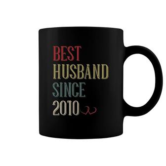 Mens Best Husband 2010 12 Years 12Th Wedding Anniversary For Him Coffee Mug | Mazezy