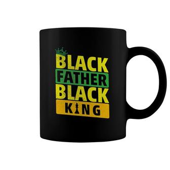Mens Black Father Husband Dope Black Dad Black King Coffee Mug | Mazezy