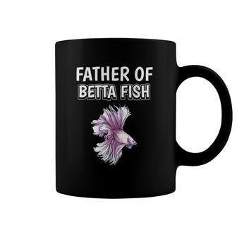 Mens Boys Betta Fish Dad Father's Day Father Of Betta Fish Coffee Mug | Mazezy