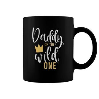 Mens Daddy Of The Wild One 1St Birthday First Thing Dad Tee Coffee Mug | Mazezy AU
