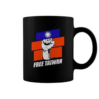 Men's Free Taiwan Fight For Taiwan Coffee Mug | Mazezy