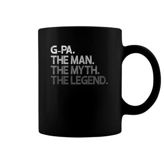 Mens G-Pa Gift The Man The Myth The Legend Coffee Mug | Mazezy
