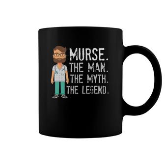 Mens Gift For Male Nurse, Funny Murse, Male Nurse Coffee Mug | Mazezy