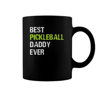 Mens Paddleball Pickleball Dad - Best Pickleball Daddy Ever Coffee Mug | Mazezy