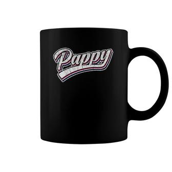 Mens Patriotic Pappy Gift For Grandpa Called Pappy Coffee Mug | Mazezy