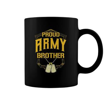 Mens Proud Army Brother Military Pride Coffee Mug | Mazezy