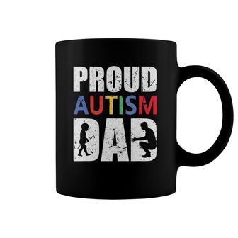 Mens Proud Autism Dad Coffee Mug | Mazezy