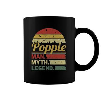 Mens Retro Vintage Poppie Man Myth Legend Outfit Father's Day Coffee Mug | Mazezy