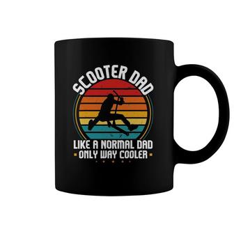 Mens Scooter Dad Like A Normal Dad Stunt Scooter Coffee Mug | Mazezy