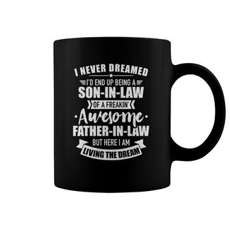 Mens Son In Law Of Awesome Father In Law Coffee Mug | Mazezy