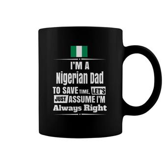 Mens Storecastle I'm A Nigerian Dad Funny Father's Coffee Mug | Mazezy