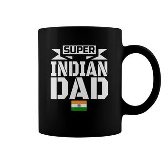 Mens Storecastle Super Indian Dad Father's India Gift Coffee Mug | Mazezy