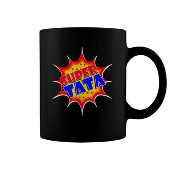 Mens Super Tata Great Gift For Abuelo And Grandfather Coffee Mug | Mazezy