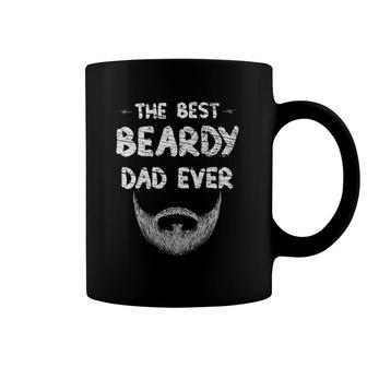 Mens The Best Beardy Dad Ever Funny Father's Day & Birthday Gift Coffee Mug | Mazezy